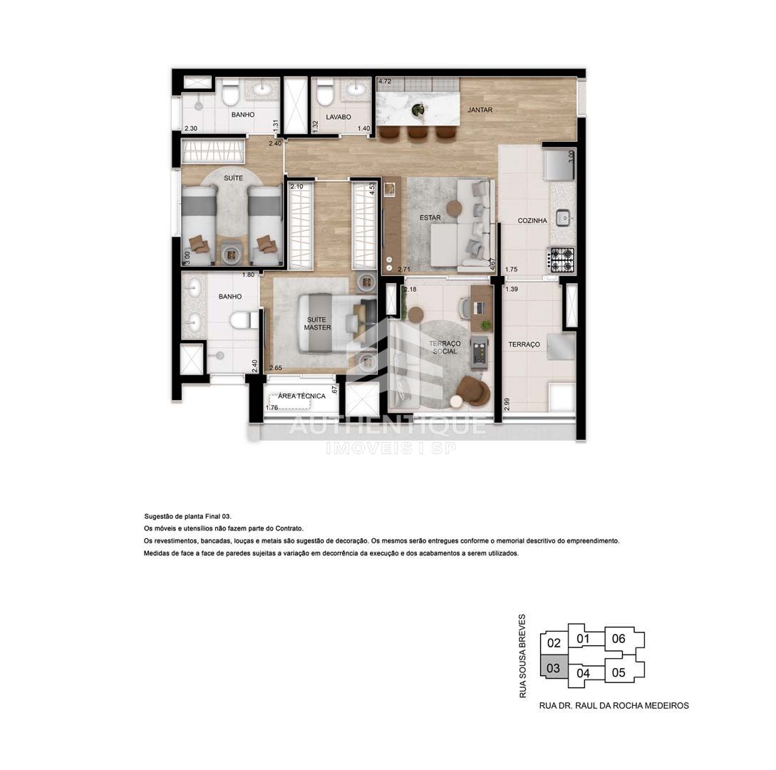 Apartamento, 2 quartos, 76 m² - Foto 50
