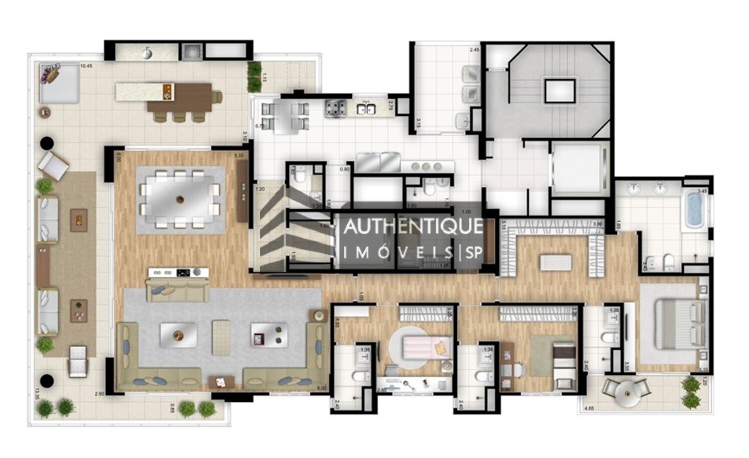 Apartamento à venda com 5 quartos, 288m² - Foto 22