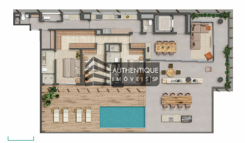 Apartamento à venda com 3 quartos, 204m² - Foto 55