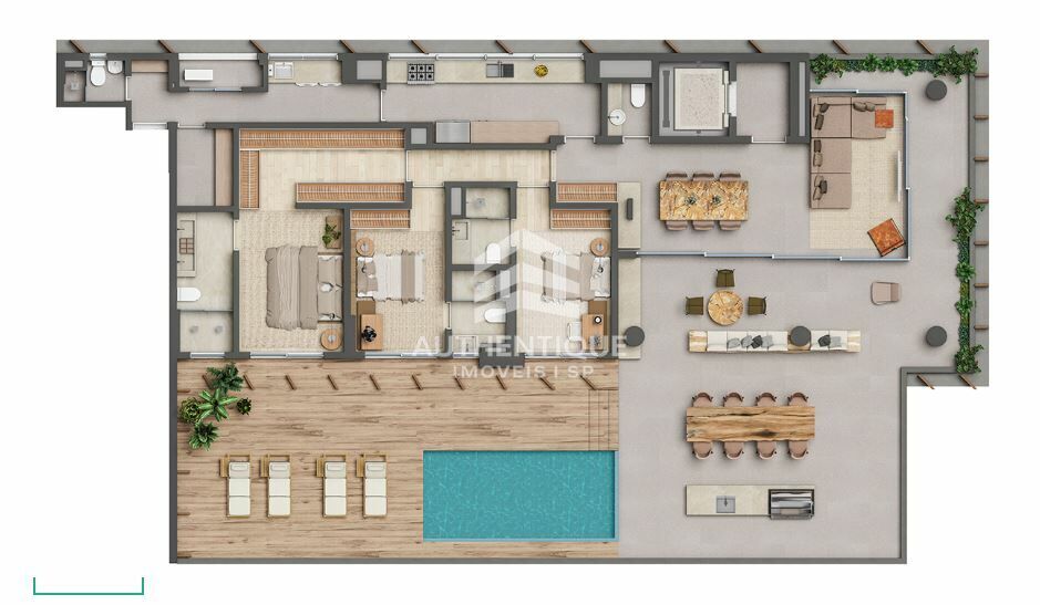 Apartamento, 3 quartos, 204 m² - Foto 55