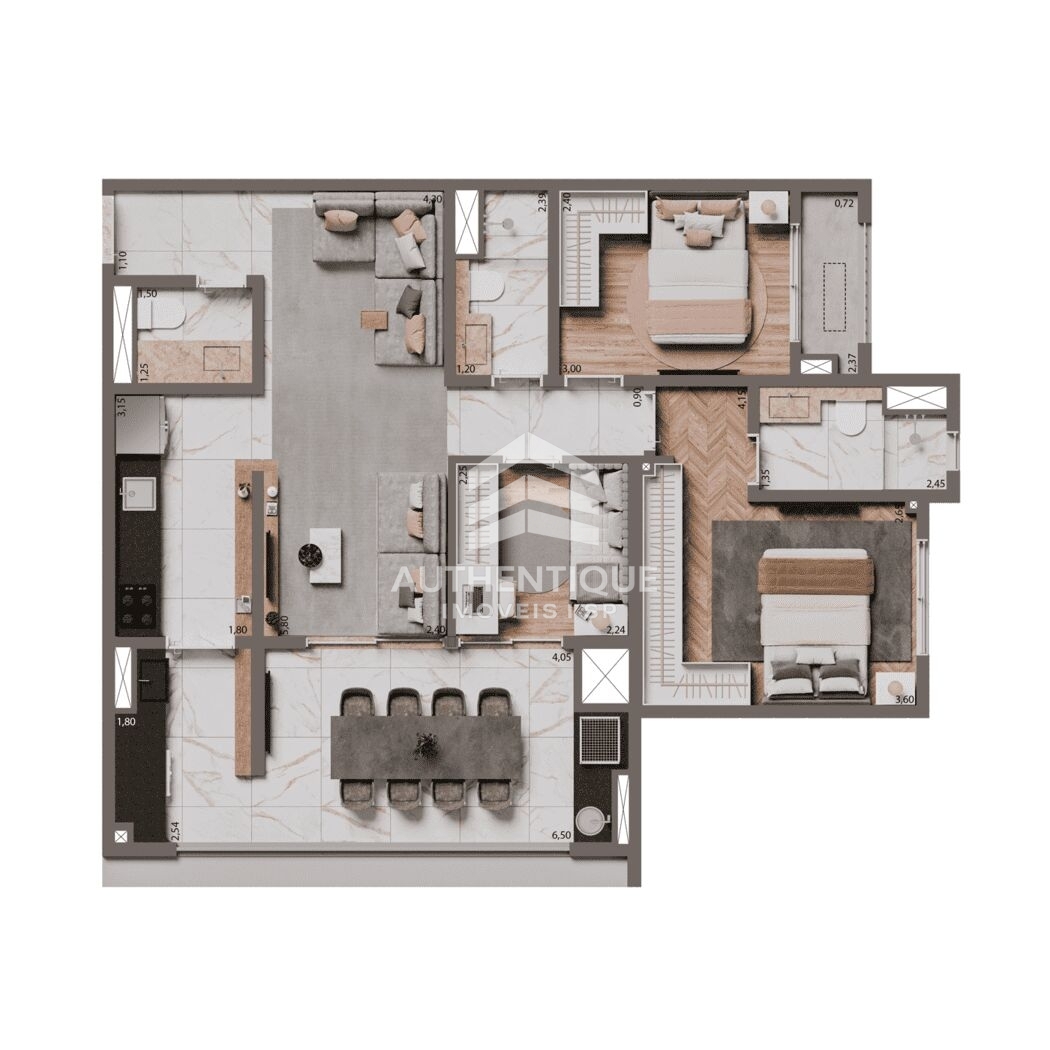 Apartamento, 2 quartos, 58 m² - Foto 23