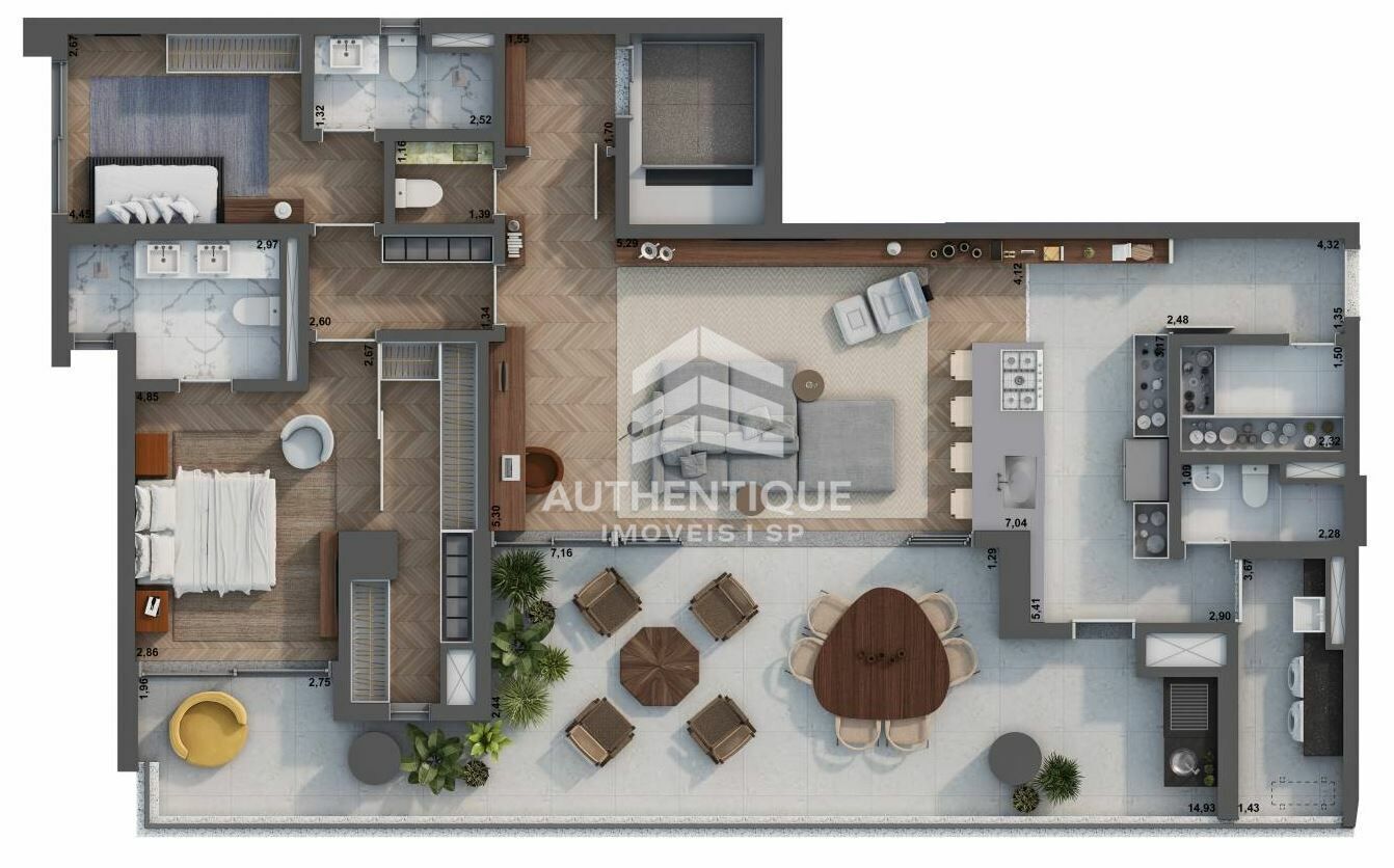 Apartamento, 3 quartos, 178 m² - Foto 26