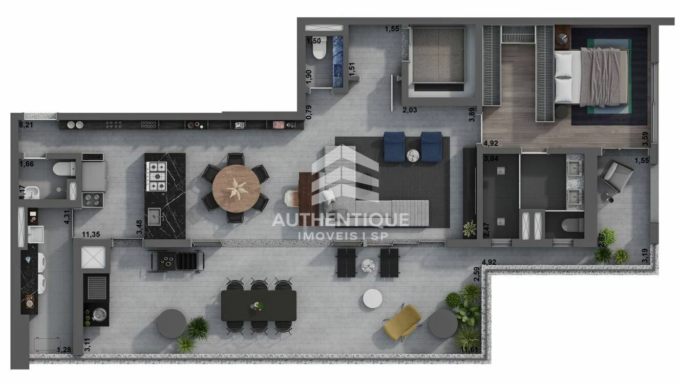Apartamento, 3 quartos, 178 m² - Foto 24