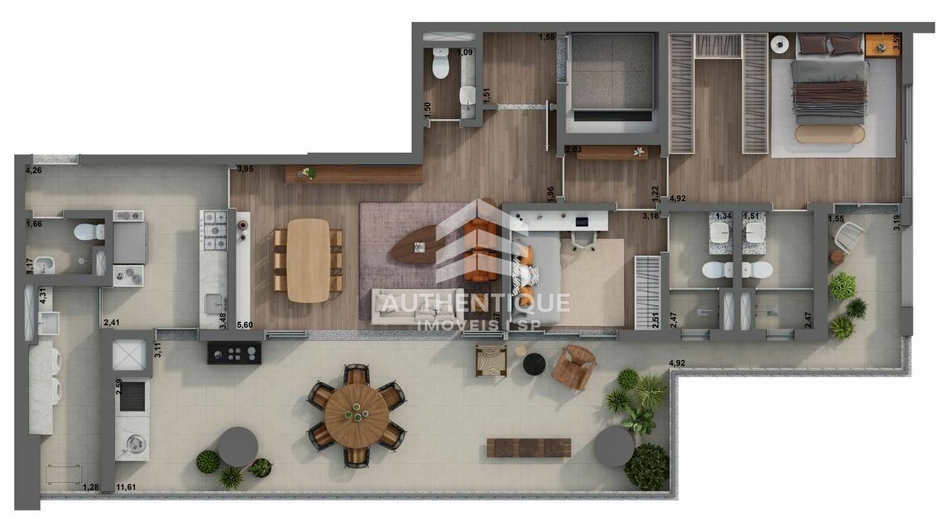 Apartamento, 3 quartos, 178 m² - Foto 25