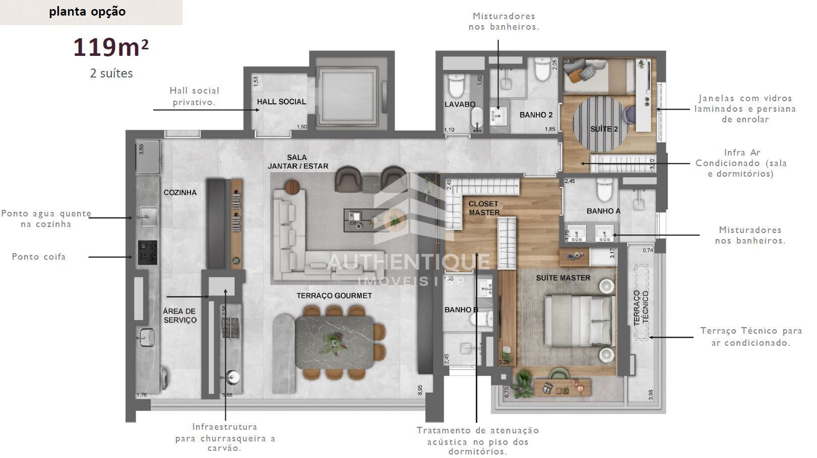 Apartamento, 2 quartos, 66 m² - Foto 22