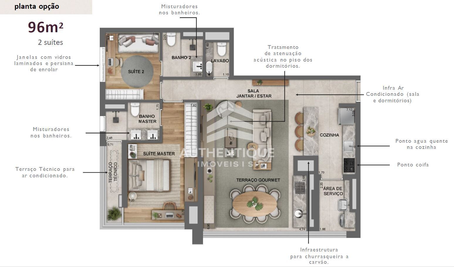Apartamento, 2 quartos, 66 m² - Foto 20