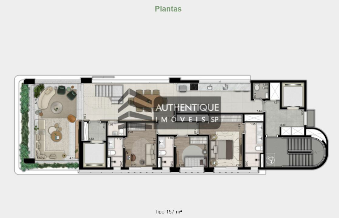 Cobertura à venda com 3 quartos, 283m² - Foto 11