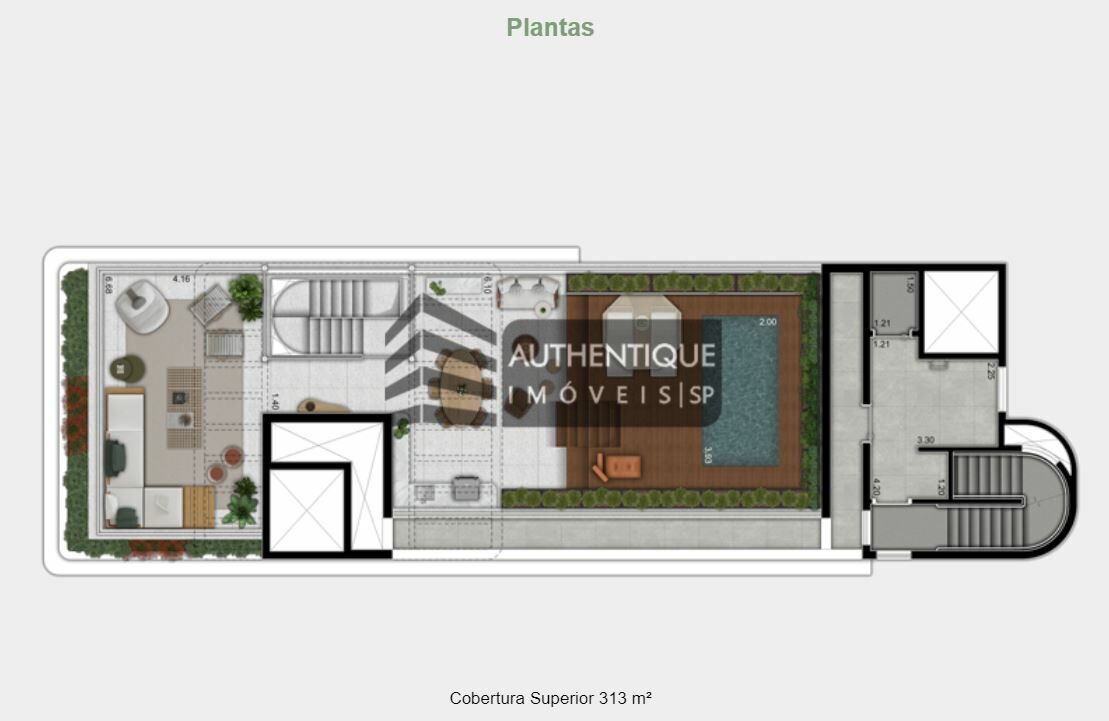 Cobertura à venda com 3 quartos, 283m² - Foto 9