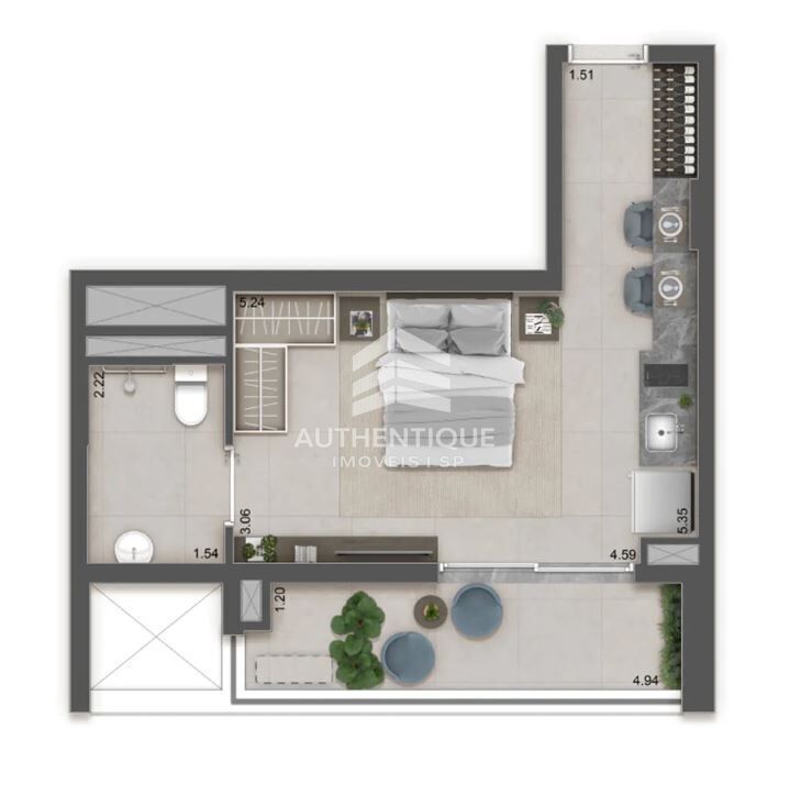 Apartamento, 2 quartos, 89 m² - Foto 36