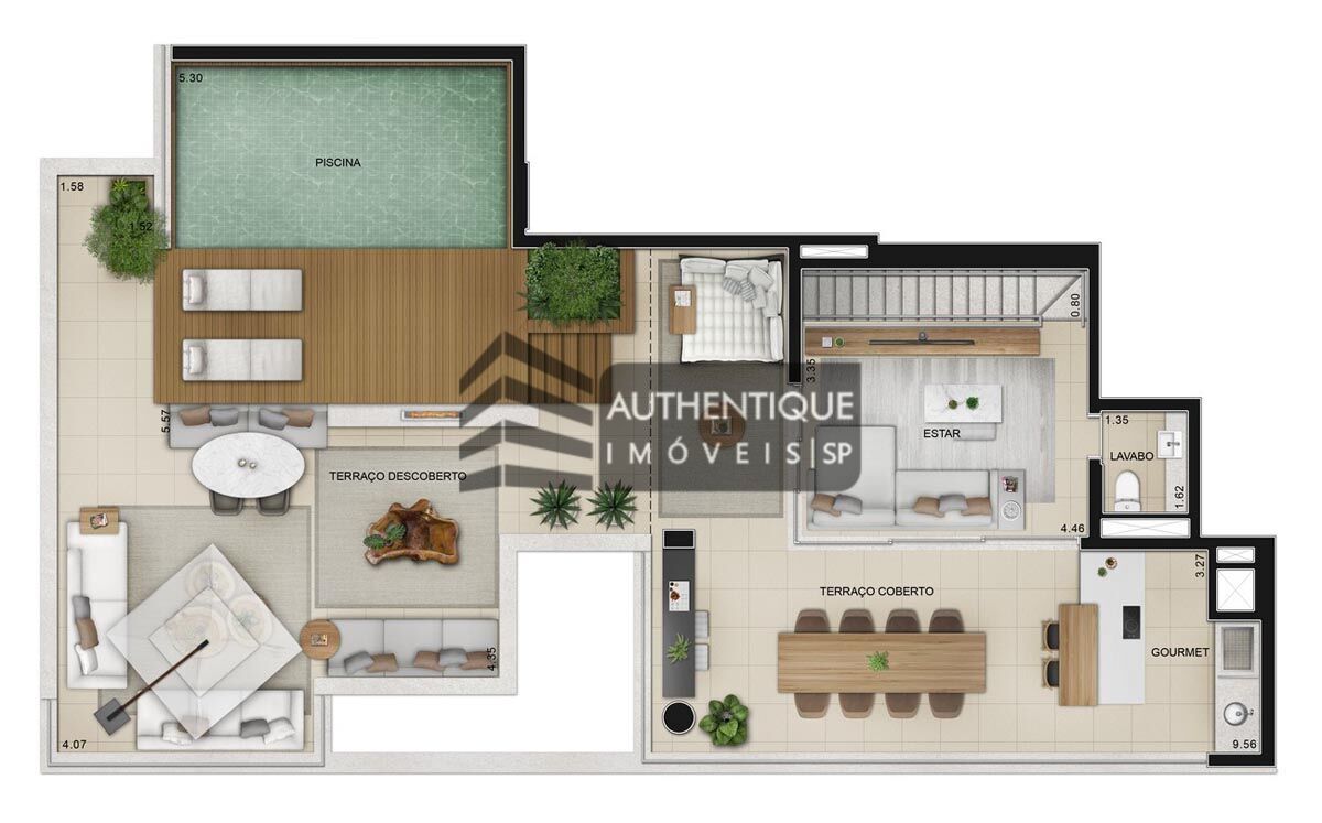 Cobertura à venda com 4 quartos, 343m² - Foto 22