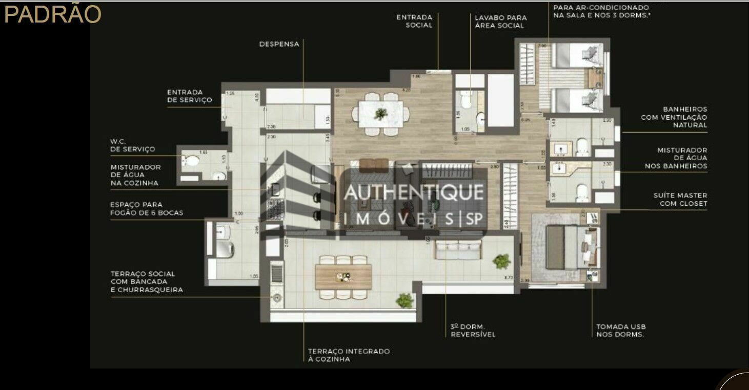 Apartamento à venda com 3 quartos, 147m² - Foto 37