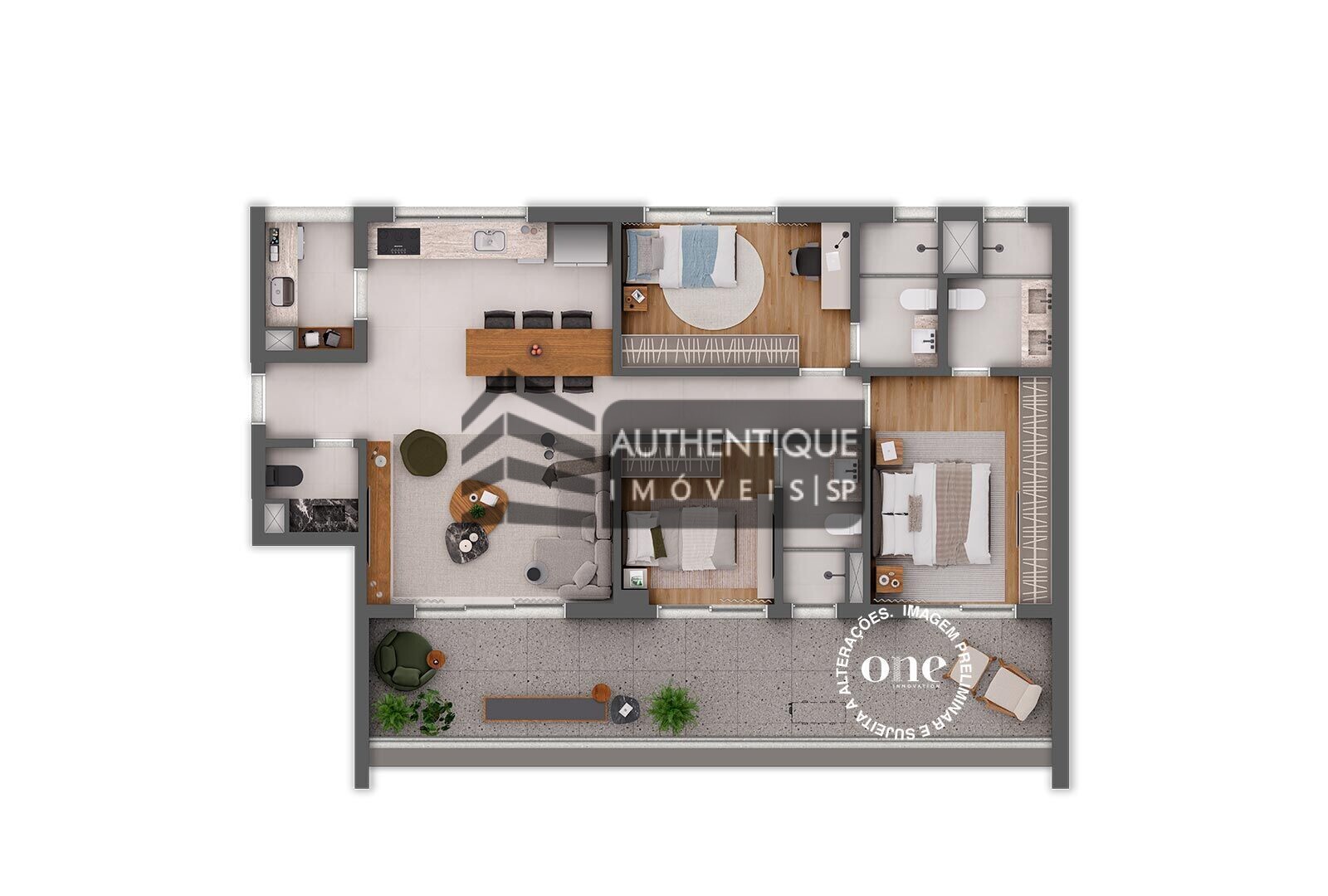 Apartamento à venda com 1 quarto, 47m² - Foto 18