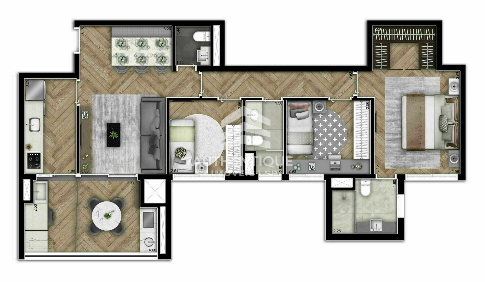Apartamento, 2 quartos, 114 m² - Foto 16