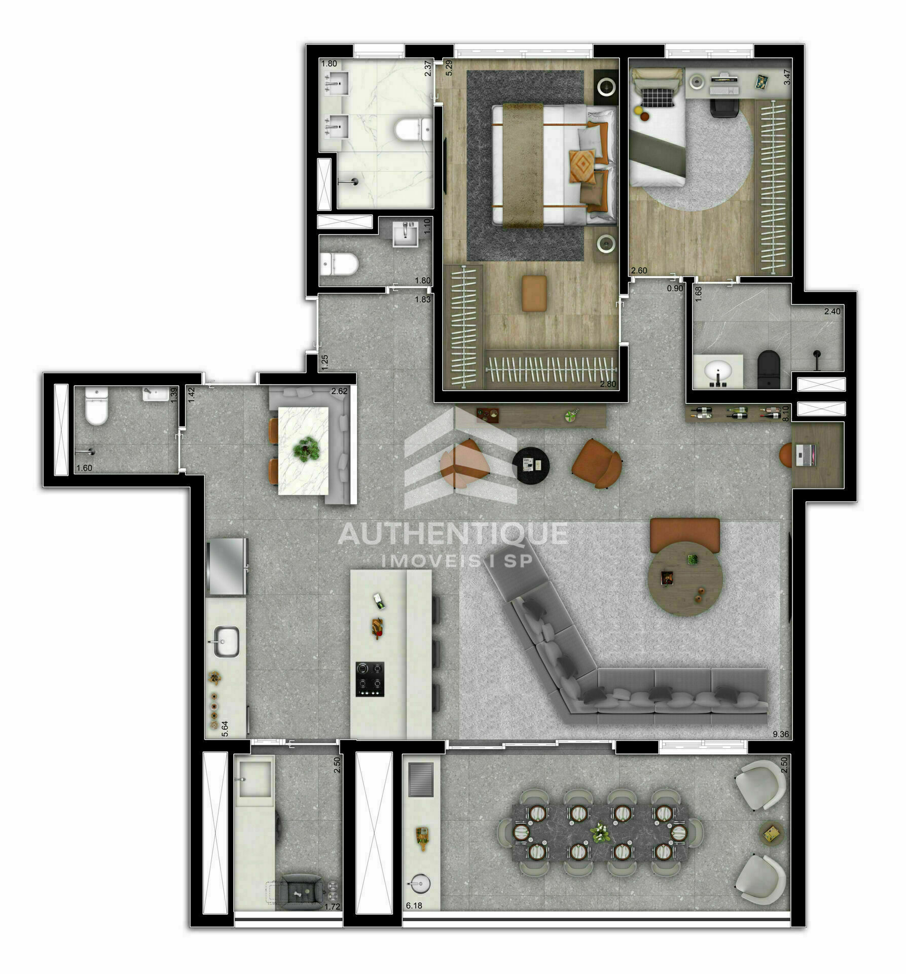 Apartamento, 2 quartos, 114 m² - Foto 23