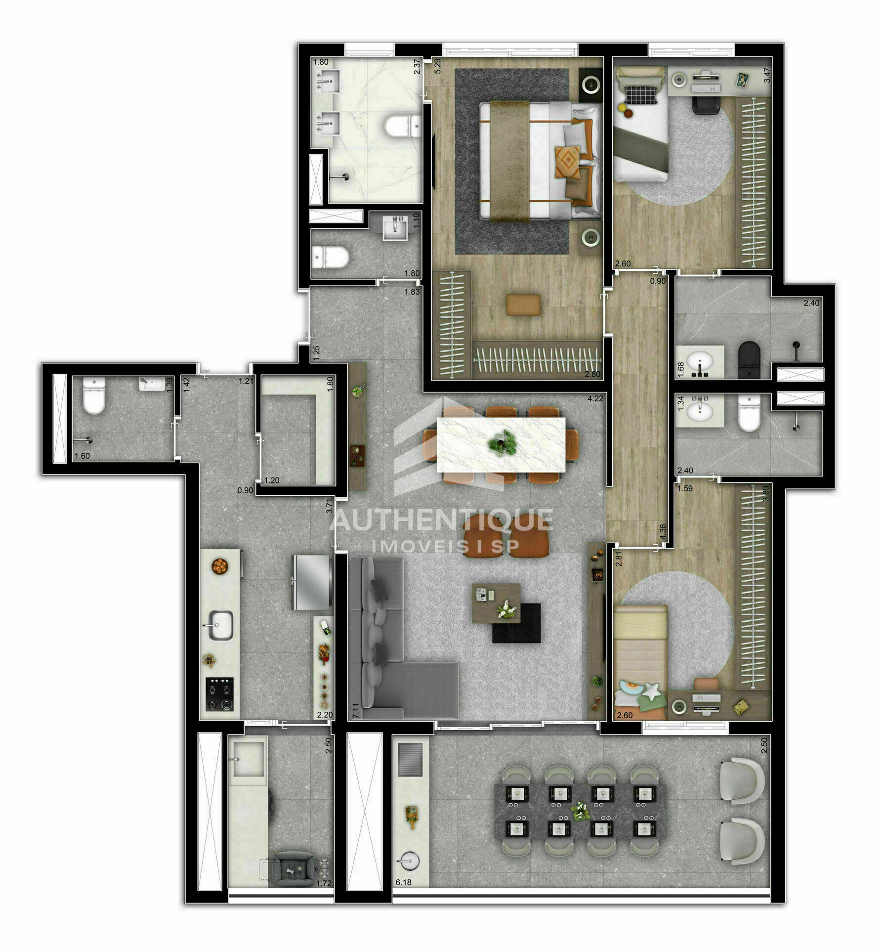 Apartamento, 2 quartos, 114 m² - Foto 21