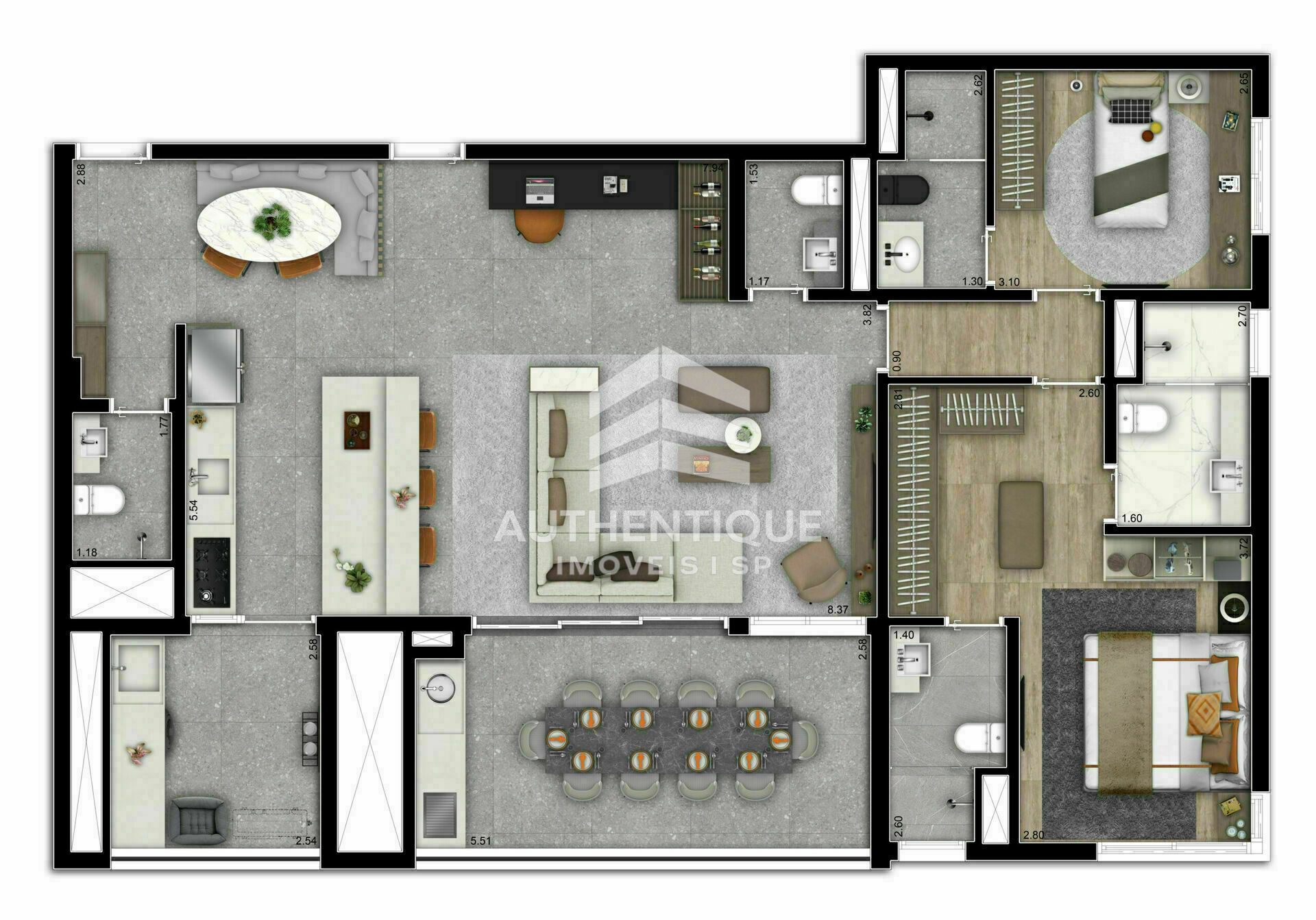 Apartamento, 2 quartos, 114 m² - Foto 22