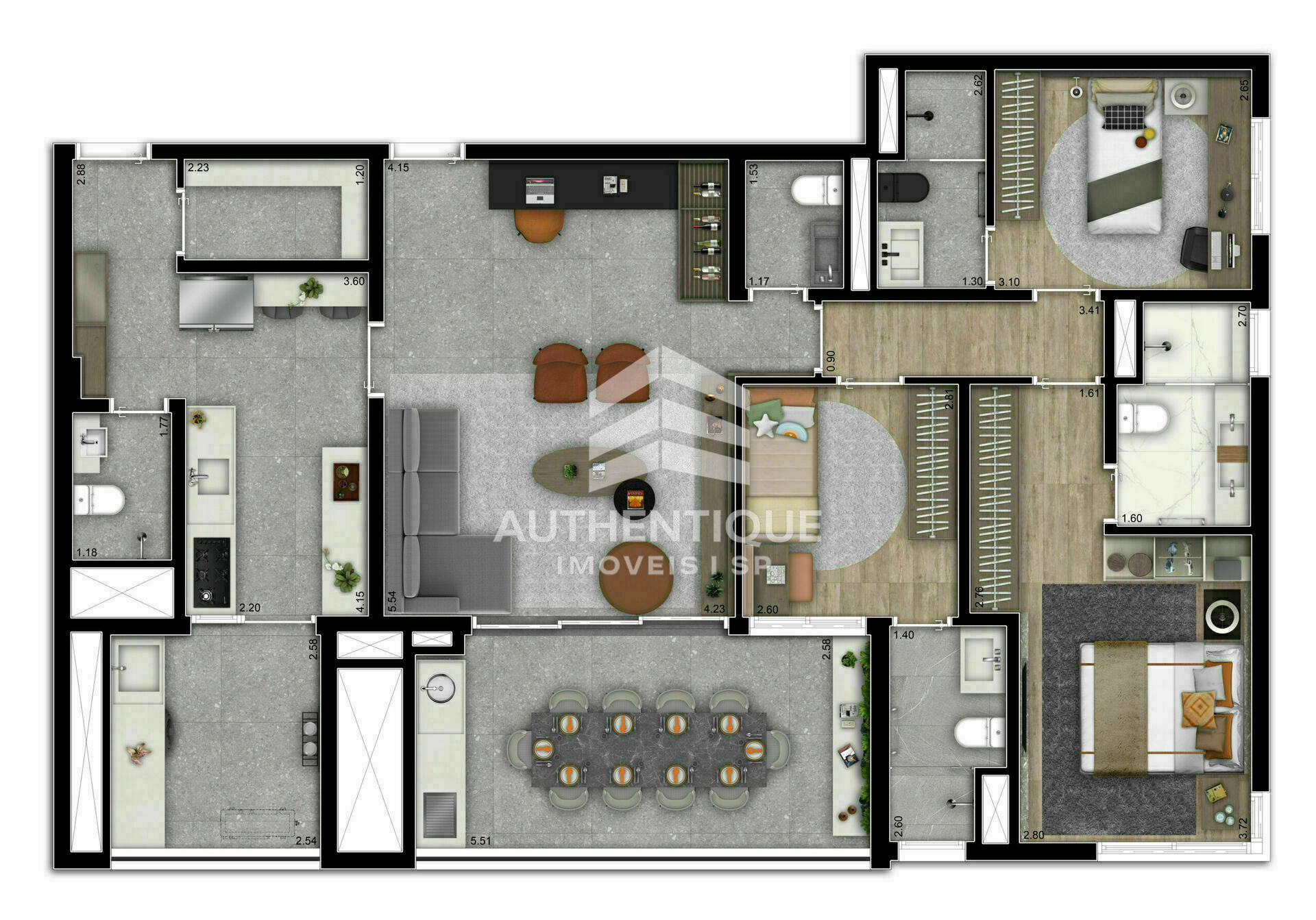 Apartamento, 2 quartos, 114 m² - Foto 26