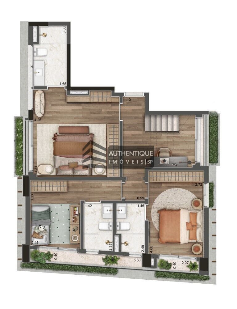 Apartamento à venda com 3 quartos, 182m² - Foto 31