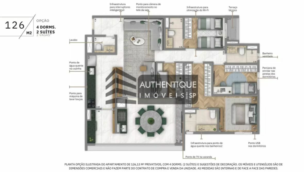 Apartamento à venda com 2 quartos, 68m² - Foto 20