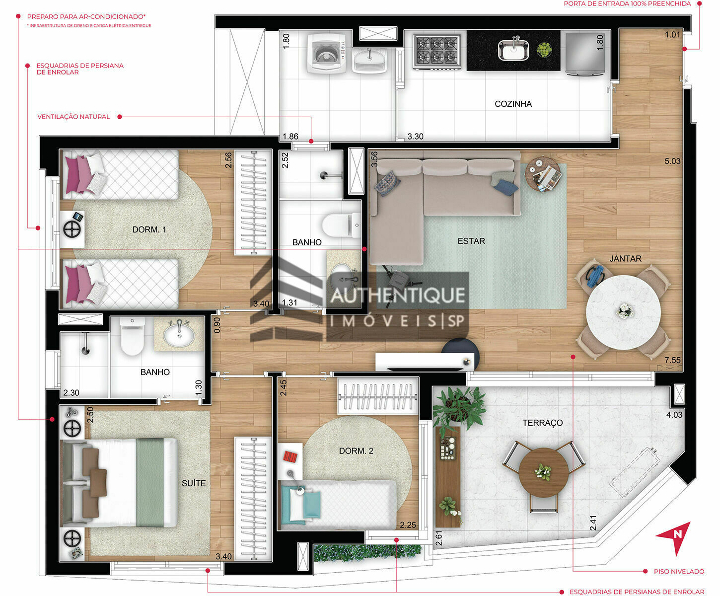 Apartamento à venda com 1 quarto, 35m² - Foto 14