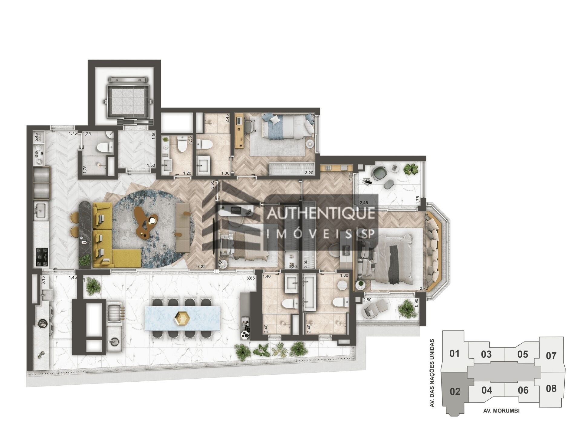 Apartamento à venda com 3 quartos, 144m² - Foto 31