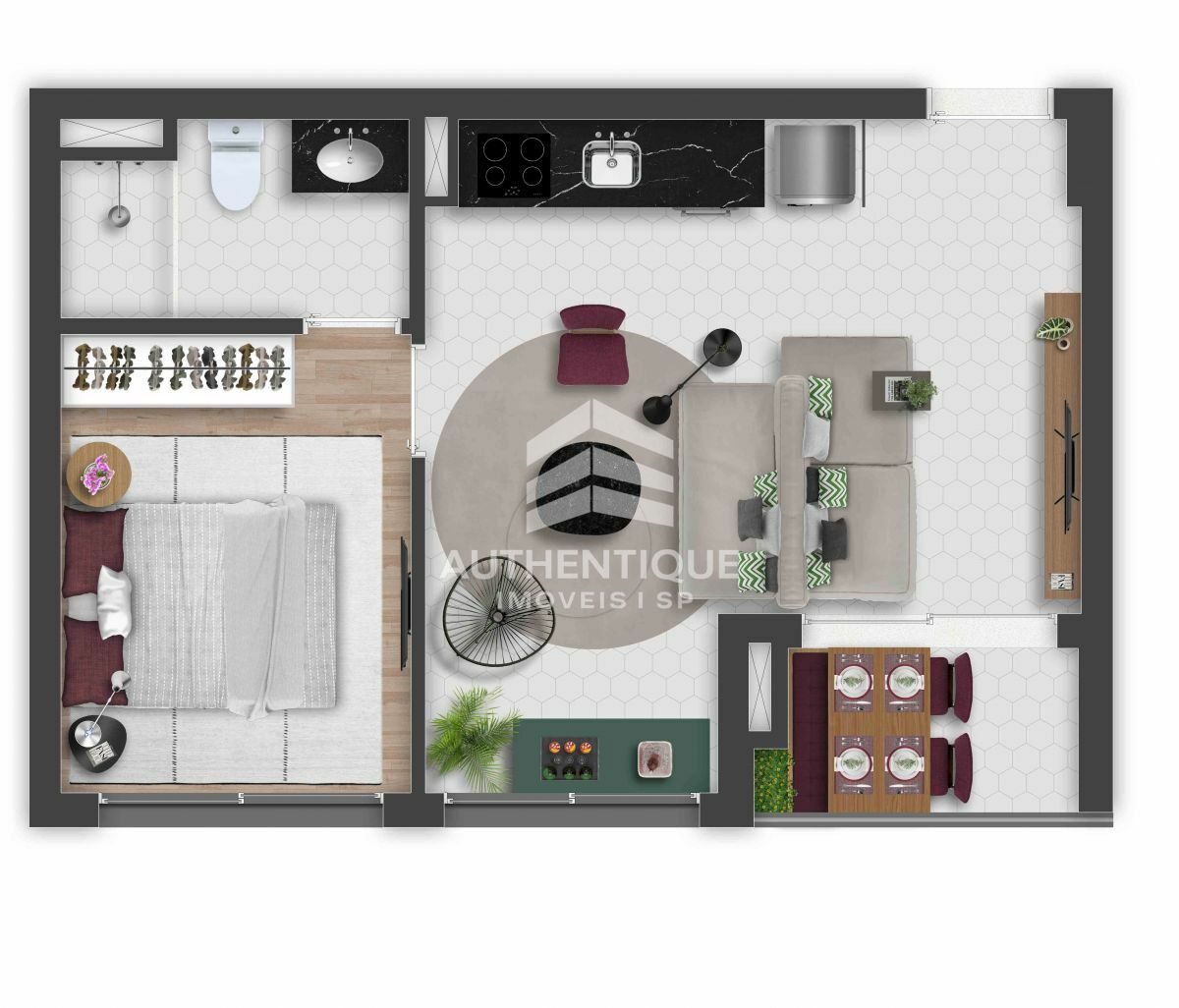 Apartamento, 2 quartos, 39 m² - Foto 40
