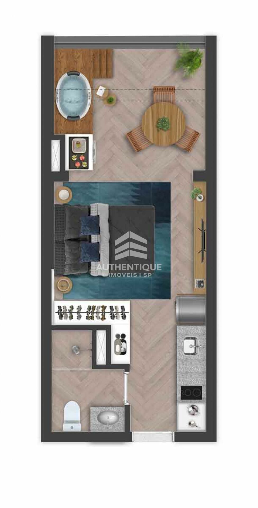 Apartamento, 2 quartos, 39 m² - Foto 37