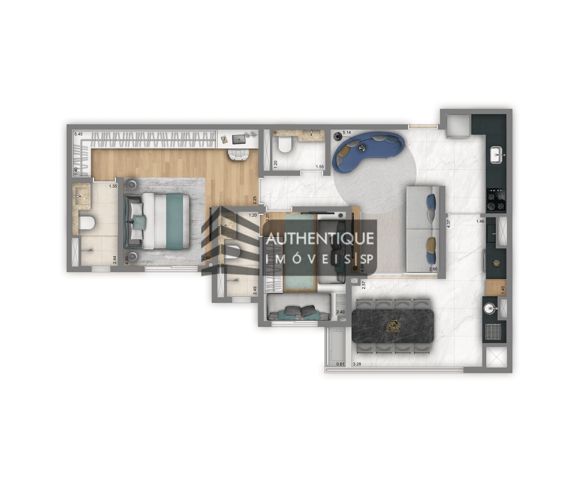 Apartamento à venda com 3 quartos, 126m² - Foto 23