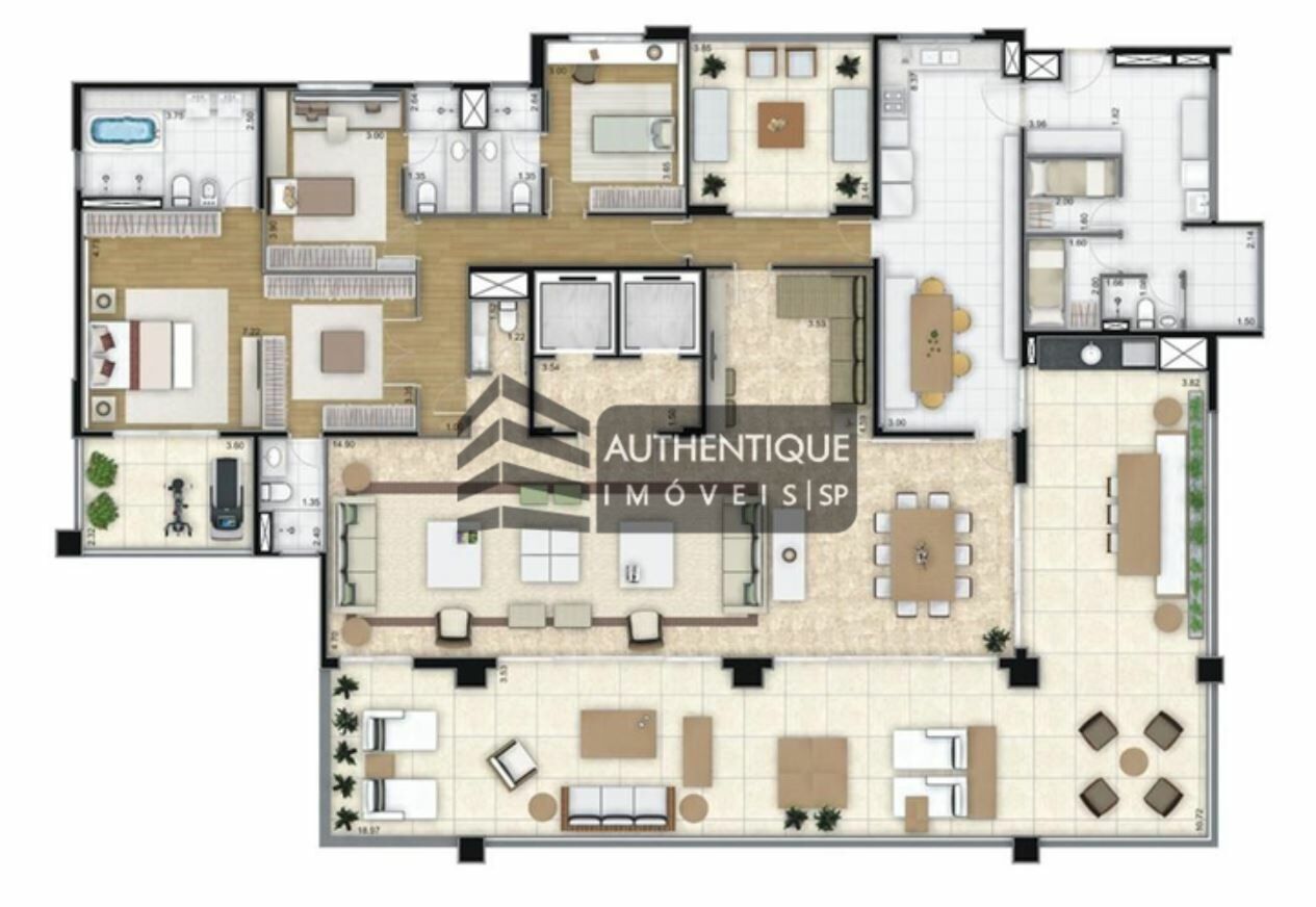 Apartamento à venda com 4 quartos, 398m² - Foto 18