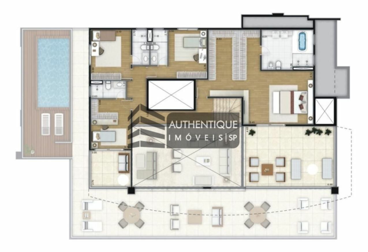 Apartamento à venda com 4 quartos, 398m² - Foto 20