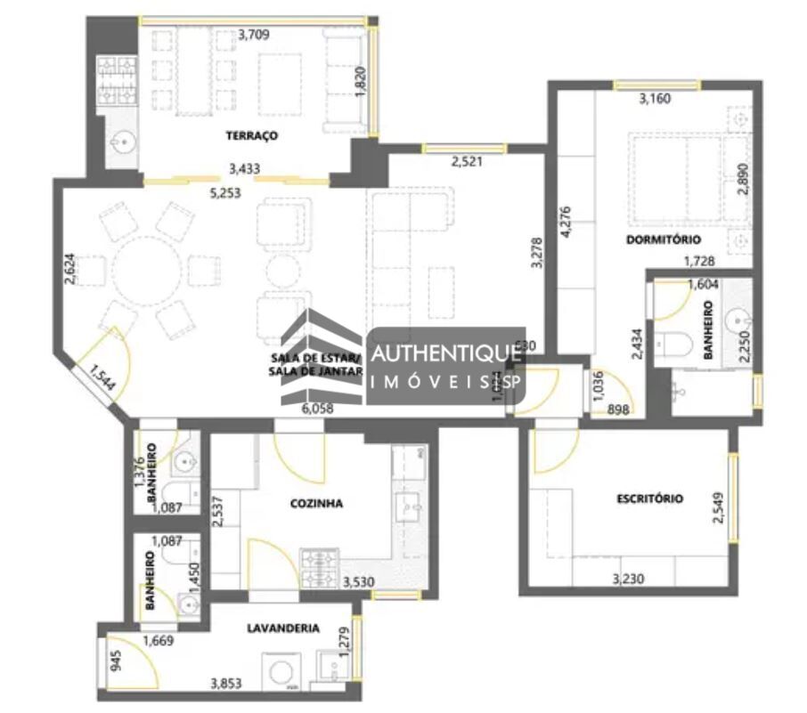 Apartamento à venda com 3 quartos, 133m² - Foto 26