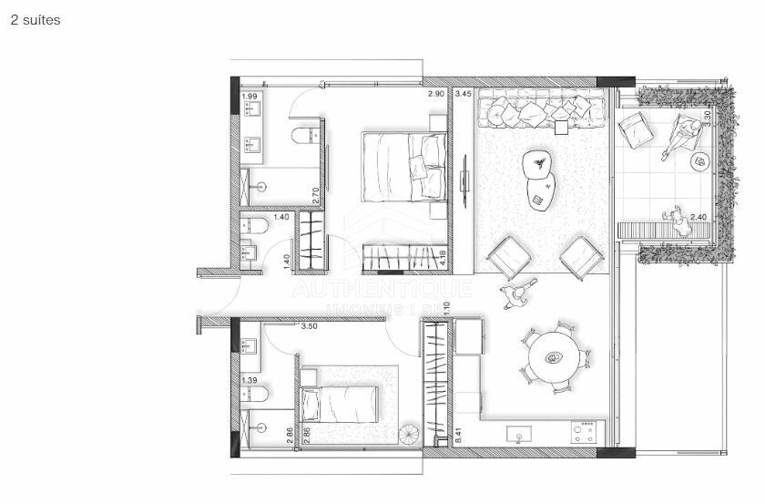 Apartamento, 1 quarto, 77 m² - Foto 29