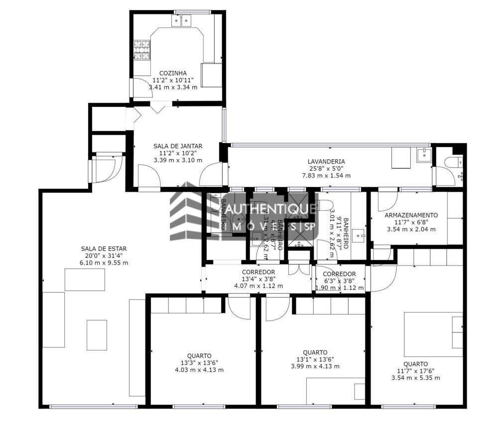 Apartamento à venda com 3 quartos, 218m² - Foto 26