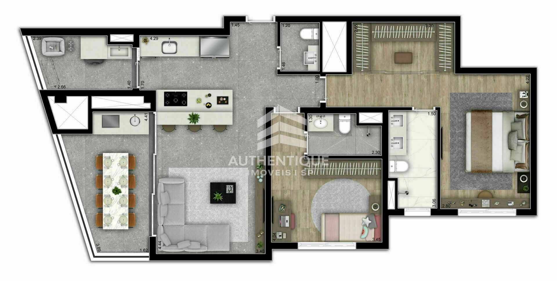 Apartamento, 3 quartos, 104 m² - Foto 19