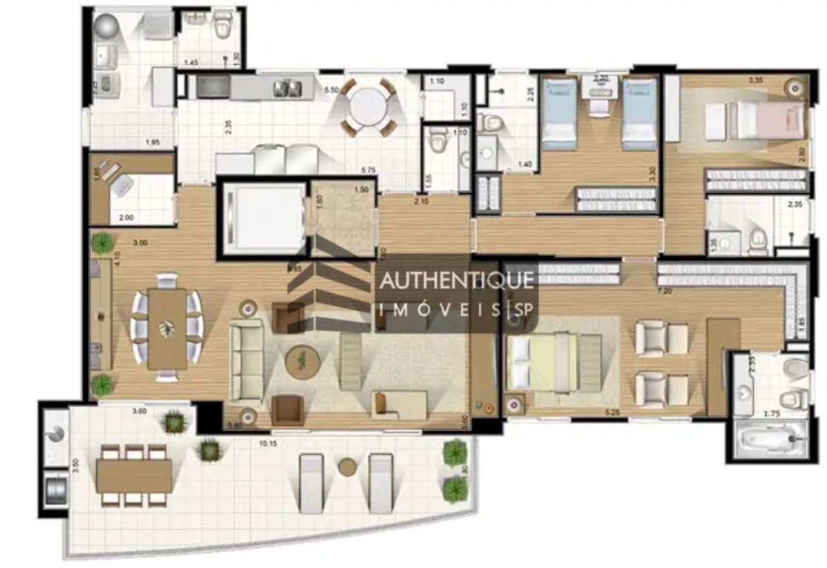 Apartamento à venda com 3 quartos, 142m² - Foto 26