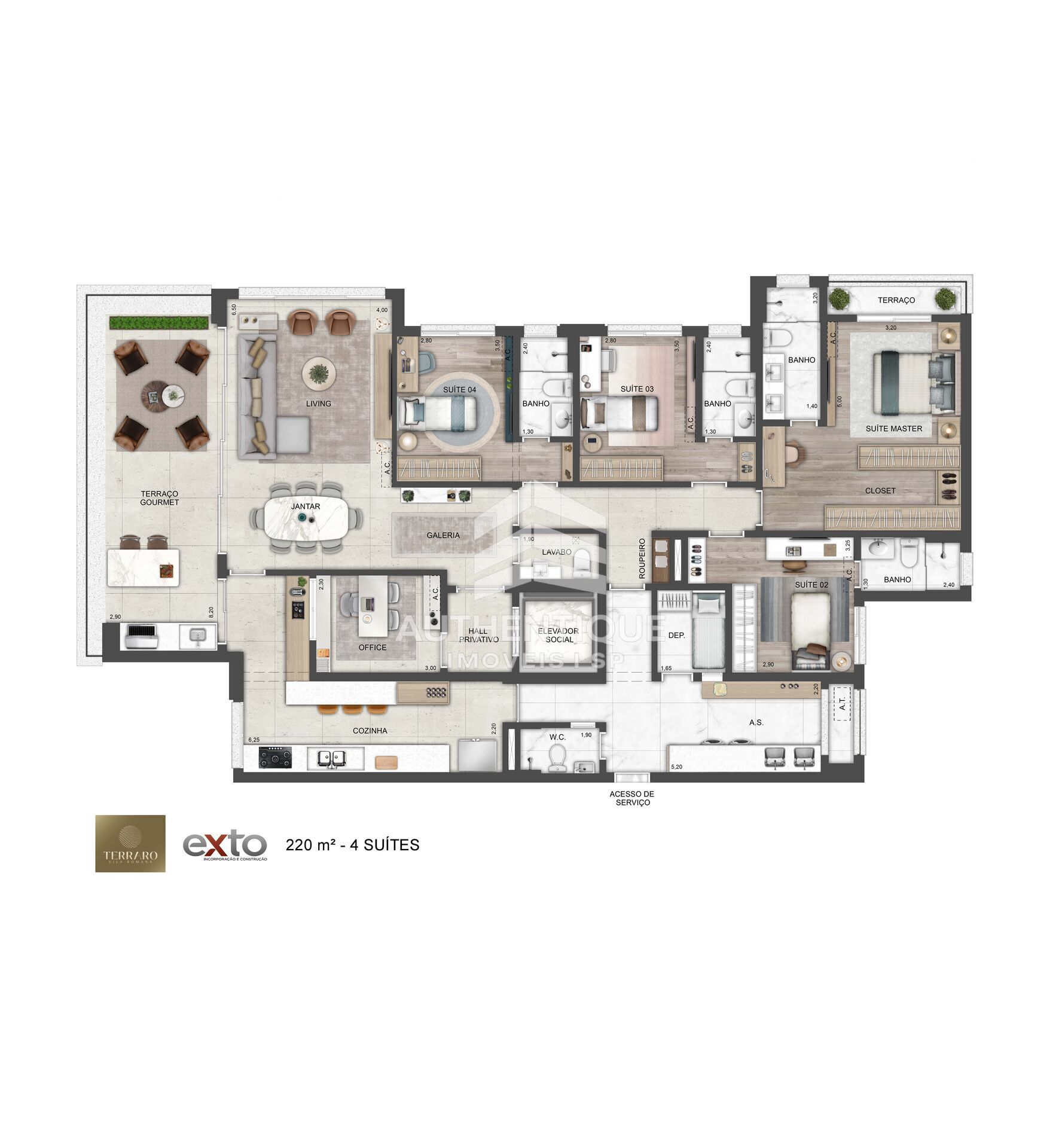 Apartamento, 4 quartos, 354 m² - Foto 15