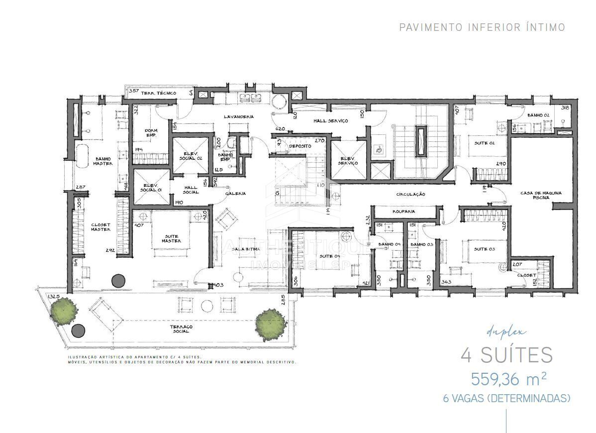 Apartamento, 4 quartos, 293 m² - Foto 31