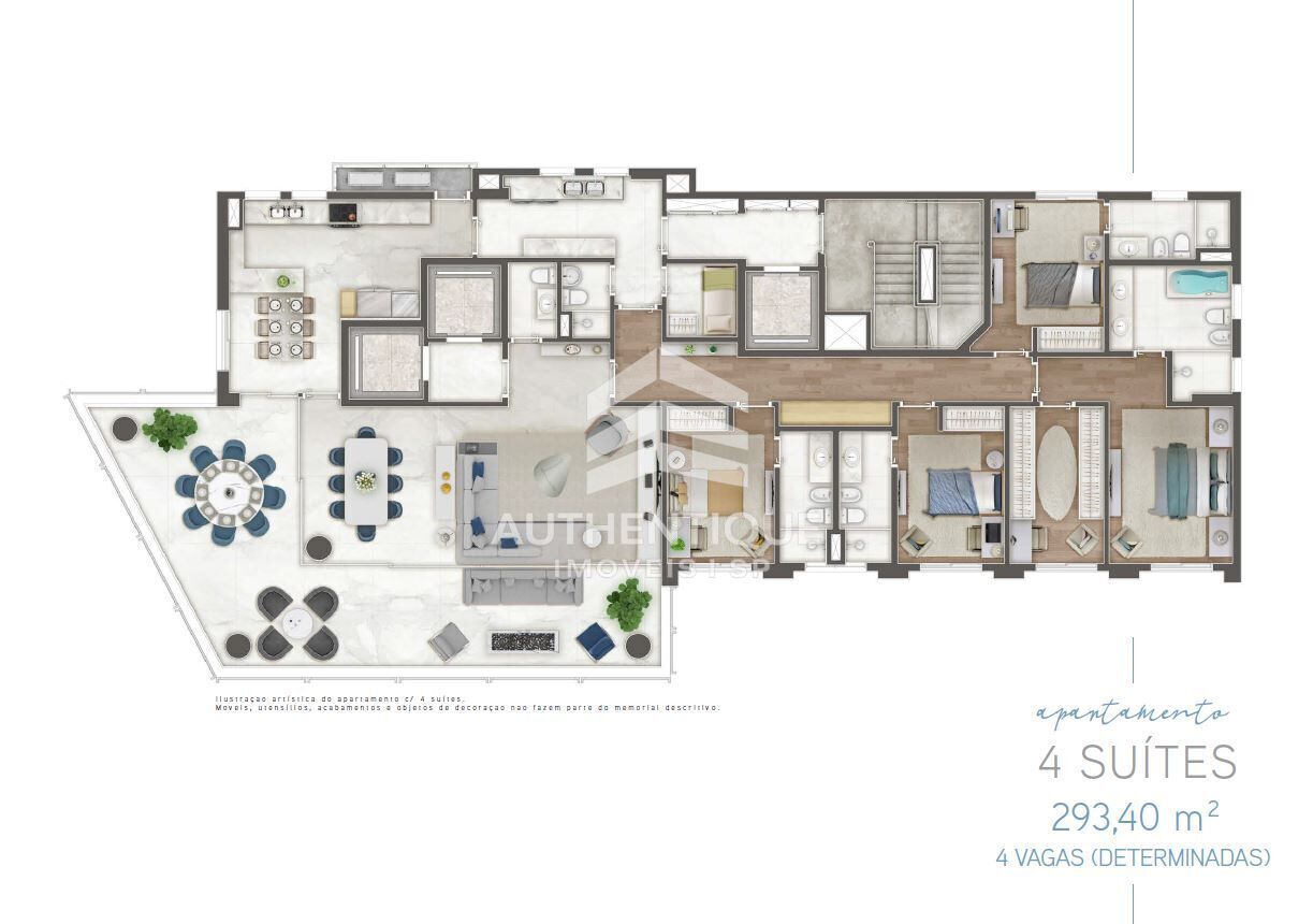 Apartamento, 4 quartos, 293 m² - Foto 29
