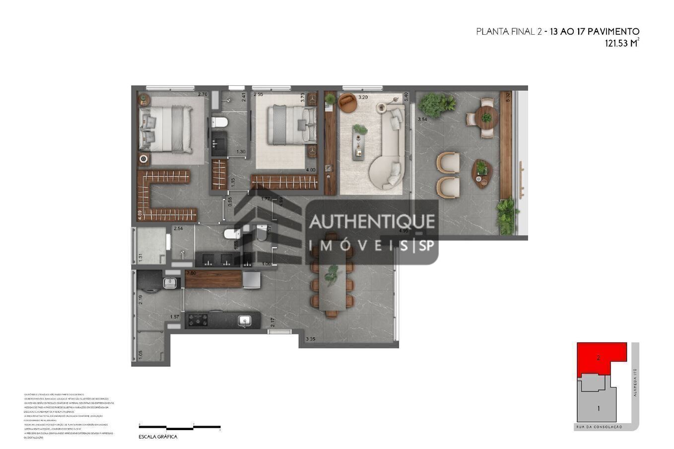 Apartamento à venda com 2 quartos, 90m² - Foto 37