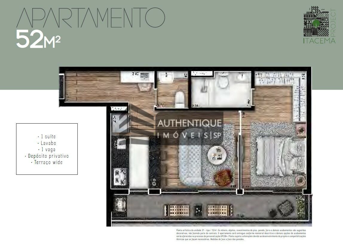 Apartamento à venda com 1 quarto, 50m² - Foto 36