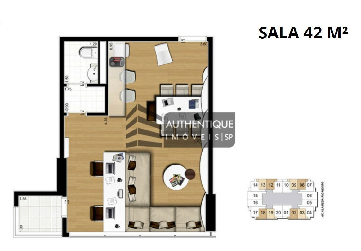 Conjunto Comercial-Sala à venda, 42m² - Foto 20