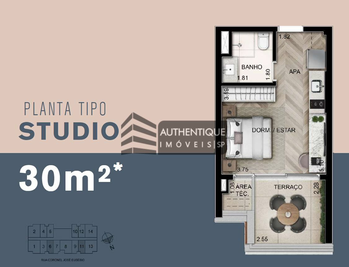 Apartamento à venda com 2 quartos, 53m² - Foto 37