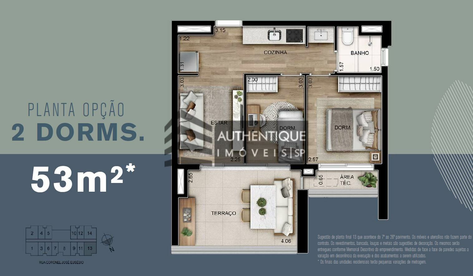 Apartamento à venda com 2 quartos, 53m² - Foto 39