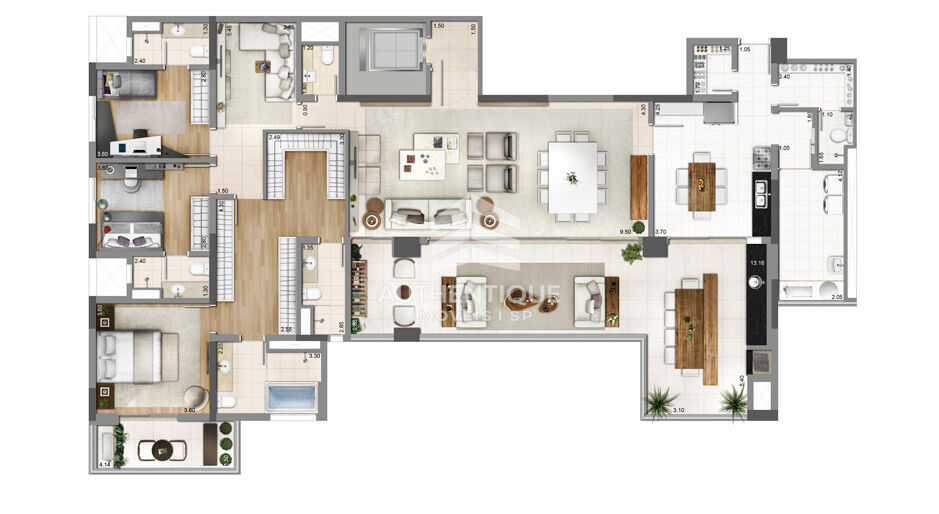 Apartamento, 4 quartos, 250 m² - Foto 44