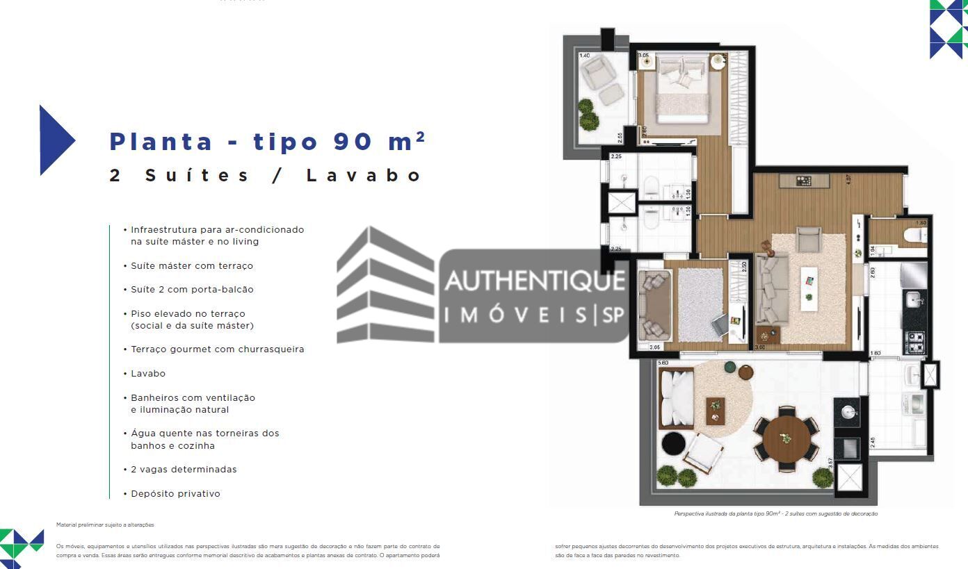 Apartamento à venda com 2 quartos, 90m² - Foto 41