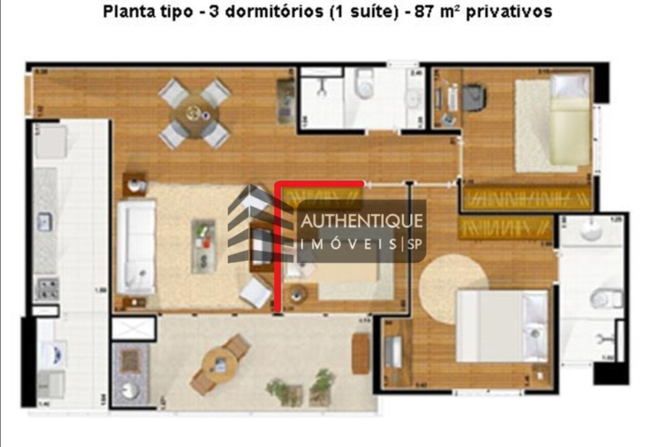 Apartamento à venda com 2 quartos, 84m² - Foto 23