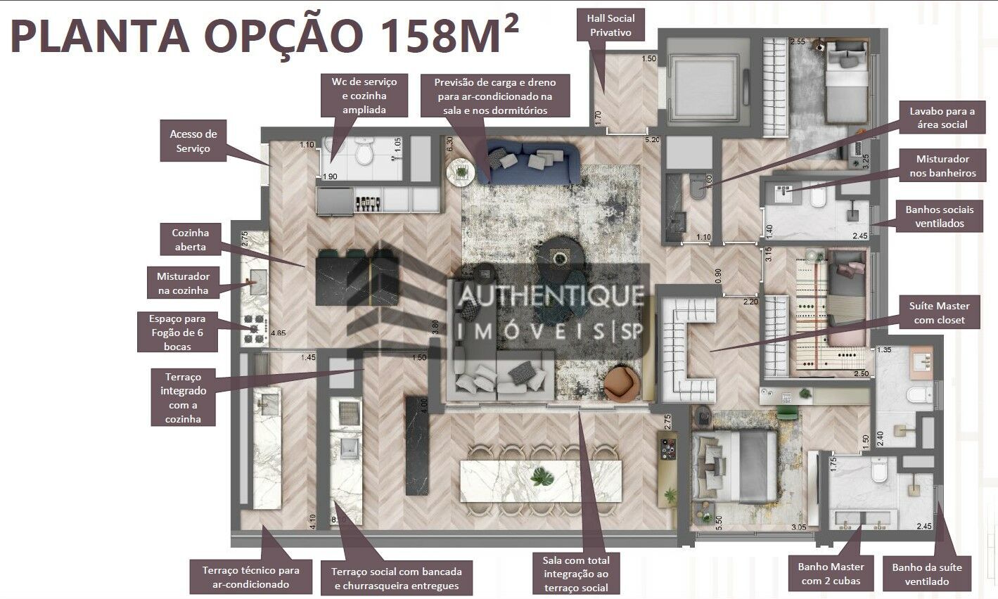 Apartamento à venda com 1 quarto, 60m² - Foto 38