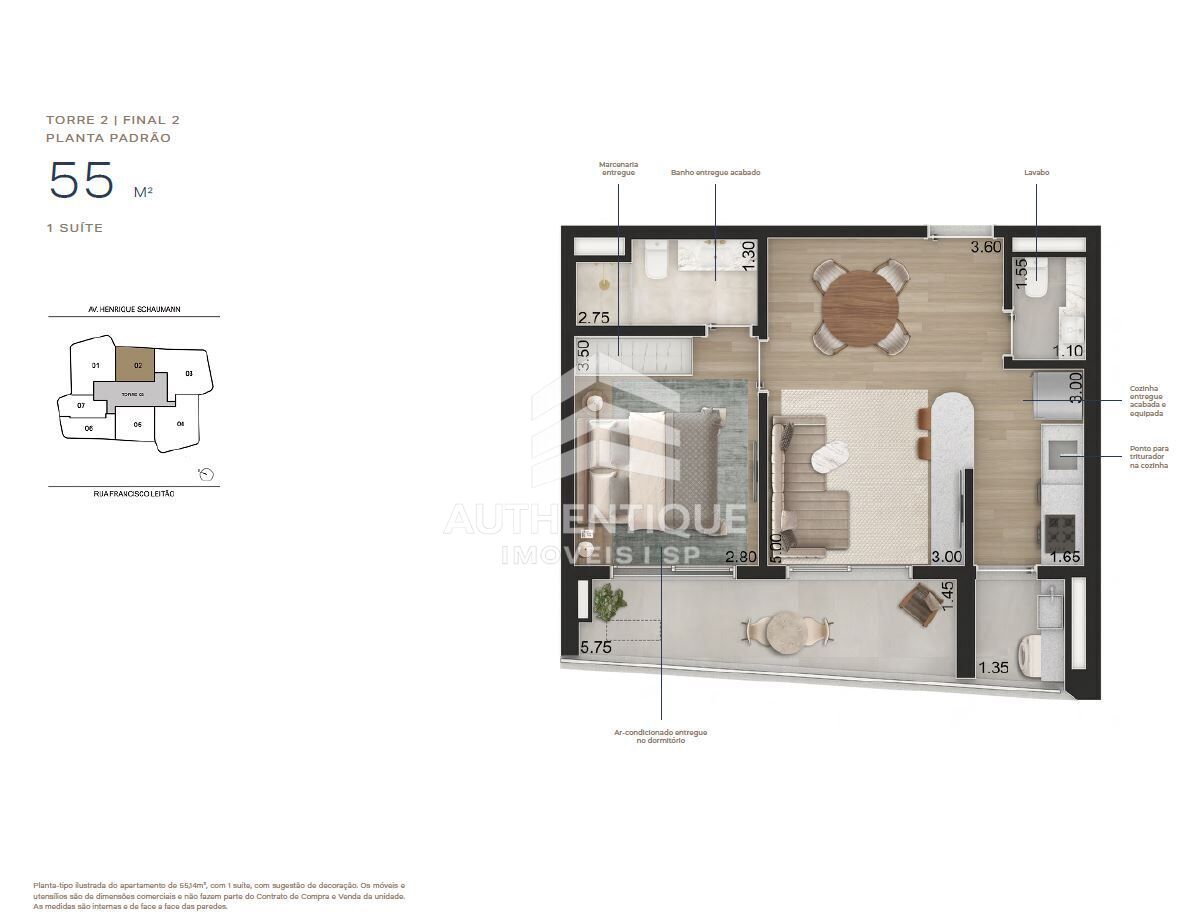 Apartamento, 2 quartos, 90 m² - Foto 18