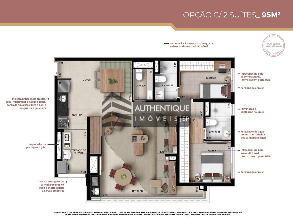 Apartamento à venda com 2 quartos, 71m² - Foto 21