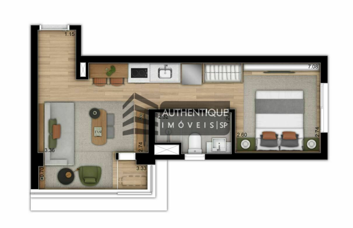 Apartamento, 2 quartos, 59 m² - Foto 25